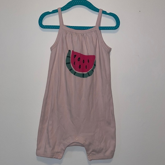 Parade Organics Watermelon Romper - Picture 1 of 5